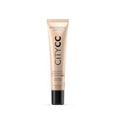 Buy Madara City CC Hyaluronic Anti-Pollution CC Cream SPF 15 40ml at One Fine Secret. Official Stockist. Natural & Organic Makeup Clean Beauty Store in Melbourne, Australia.