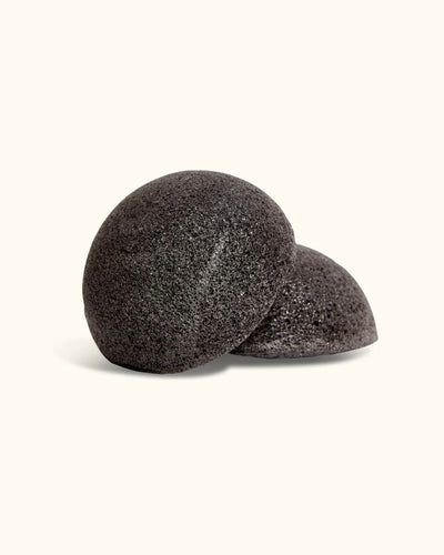 Buy Bluem Konjac Sponge Biodegradable in Activated Charcoal at One Fine Secret. Official Stockist. Natural & Organic Facial Cleansing Tool. Clean Beauty Store in Melbourne, Australia.