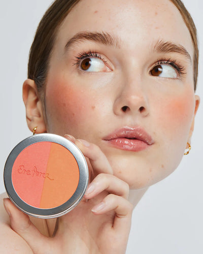 Buy Ere Perez Rice Powder Blush 10g - Bondi in refillable case or refill inserts only at One Fine Secret. Melbourne Official Stockist. Clean Beauty Australia.