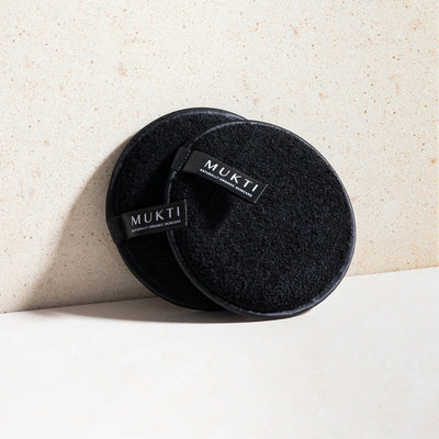 Buy Mukti Luxe Bamboo Facial Cleansing Mitt Duo at One Fine Secret. Natural & Organic Skincare Clean Beauty Store in Melbourne, Australia.