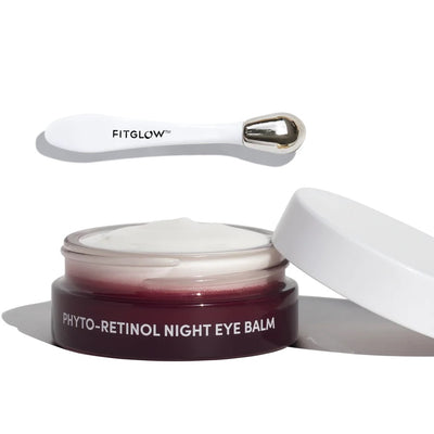 Buy Fitglow Beauty Phyto-Retinol Night Eye Balm 15ml at One Fine Secret. Official Stockist in Melbourne, Australia. Clean Beauty Store.