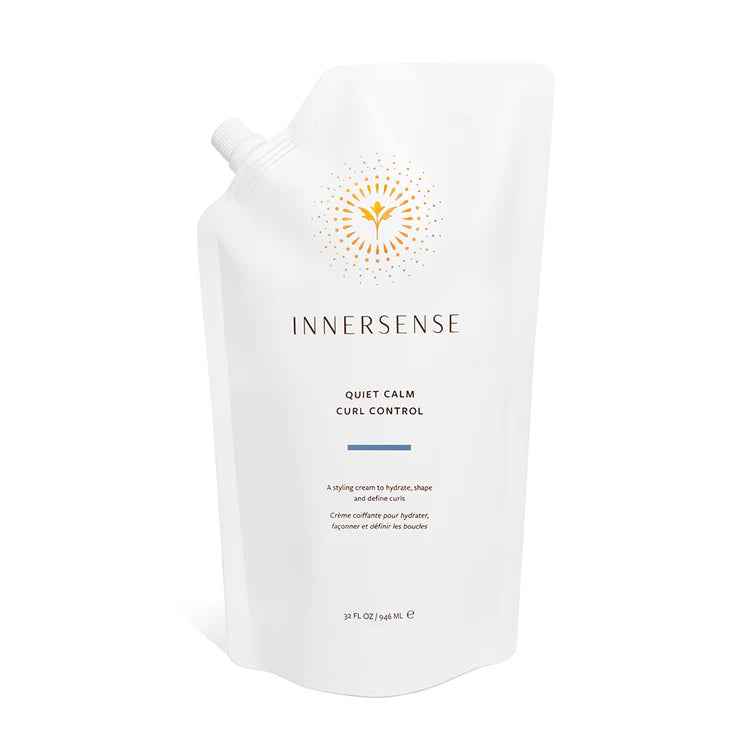 Looking for Innersense Quiet Calm Curl Control Refills? Buy Innersense Quiet Calm Curl Control 946ml Refill Pouch at One Fine Secret now. Innersense Official Stockist in Melbourne, Australia.