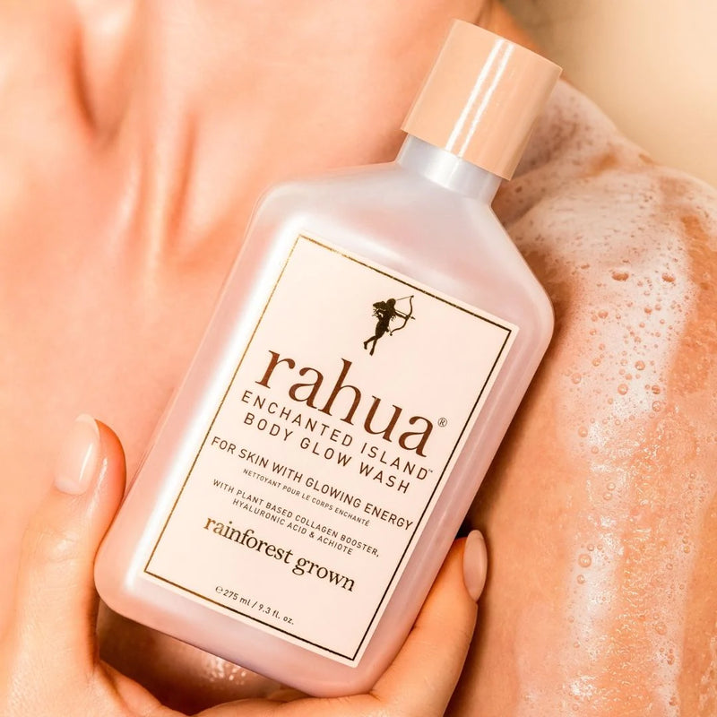 Buy Rahua Enchanted Island Body Glow Wash 275ml at One Fine Secret. Official Stockist. Natural & Organic Skincare Clean Beauty Store in Melbourne, Australia.