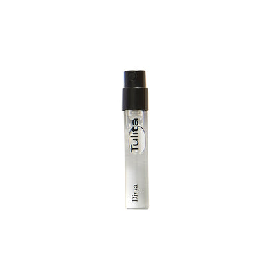 Buy Tulita 100% Natural Eau de Parfum - Divya 2ml sample trial size at One Fine Secret. Official Stockist. Natural & Organic Perfume Clean Beauty Store in Melbourne, Australia.