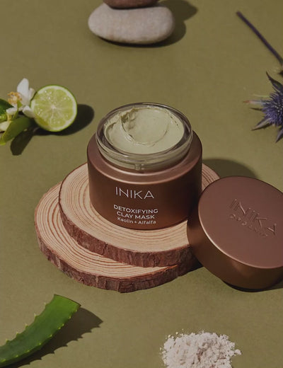 Buy Inika Organic Detoxifying Clay Mask 50ml at One Fine Secret. Official Stockist. Natural & Organic Detox Clay Mask. Clean Beauty Melbourne.