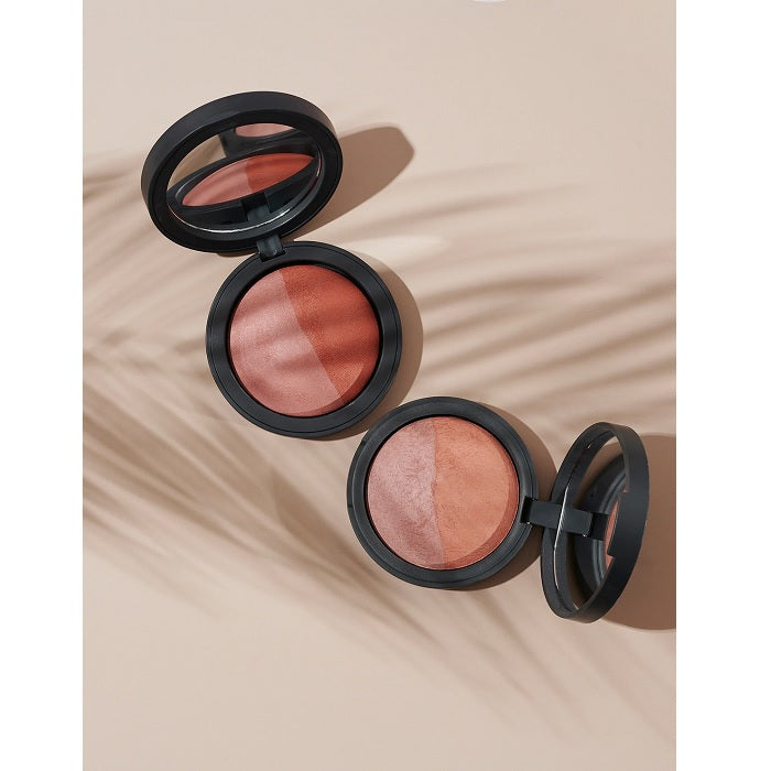 Buy Inika Organic Baked Blush Duo 6.5g. Burnt Peach & Pink Tickle. Official Stockist. Natural & Organic Clean Beauty Store in Melbourne, Australia.