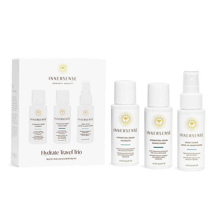 The best organic hair care kit. Buy Innersense Hydrate Travel Trio at One Fine Secret. Natural & Organic Hair Care store in Melbourne, Australia.