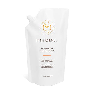 The best organic hair conditioner. Buy Innersense Color Radiance Daily Conditioner 1 Litre 946ml Refill Pouch at One Fine Secret. Natural & Organic Hair Care store in Melbourne, Australia.