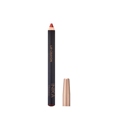 Buy Inika Organic Lip Crayon in Chilli Red colour at One Fine Secret. Official Stockist. Natural & Organic Skincare Makeup. Clean Beauty Store in Melbourne, Australia.