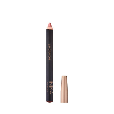 Buy Inika Organic Lip Crayon in Rose Nude colour at One Fine Secret. Official Stockist. Natural & Organic Skincare Makeup. Clean Beauty Store in Melbourne, Australia.