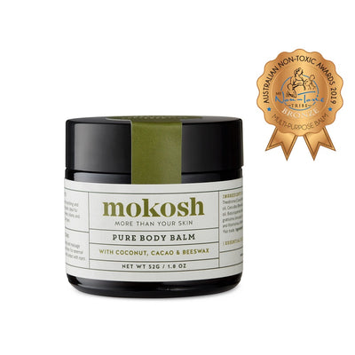 Australian Certified Organic Skincare. Buy Mokosh Pure Body Balm 52g at One Fine Secret. Clean Beauty Store in Melbourne, Australia.