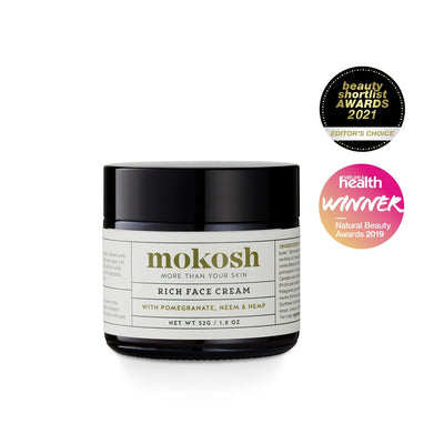 Australian Certified Organic Skincare. Buy Mokosh Rich Face Cream at One Fine Secret. Clean Beauty Store in Melbourne, Australia.