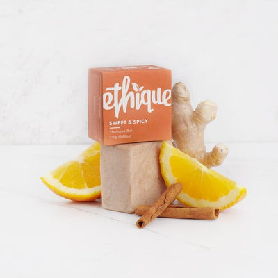 Buy Ethique Sweet & Spicy - Volumising Solid Shampoo Bar To Add Oomph 110g at One Fine Secret. Ethique's Official Stockist in Melbourne, Australia.