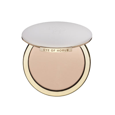 Buy Eye of Horus Pressed Powder in Fair/Warm colour at One Fine Secret Clean Beauty.