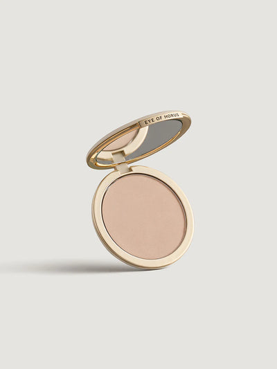 Buy Eye of Horus Pressed Powder in Fair/Warm colour at One Fine Secret Clean Beauty.