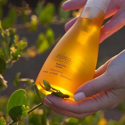 Buy The Jojoba Co. Australian Jojoba Oil 200ml, 85ml or 30ml at One Fine Secret. Natural & Organic Skincare Store in Melbourne, Australia.