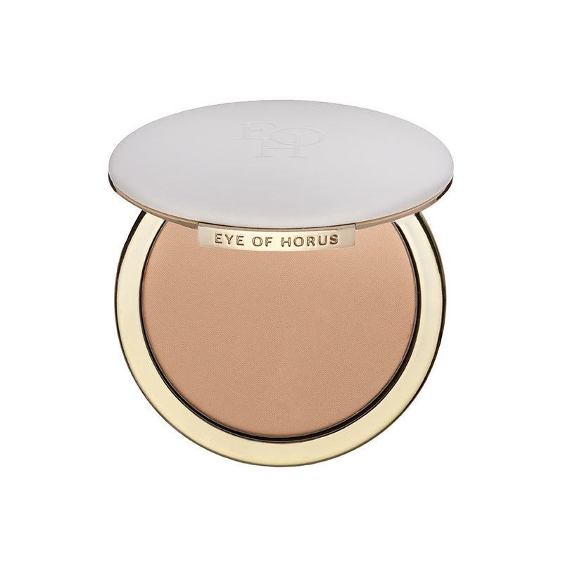 Buy Eye of Horus Pressed Powder in Light/Pink colour at One Fine Secret Clean Beauty.