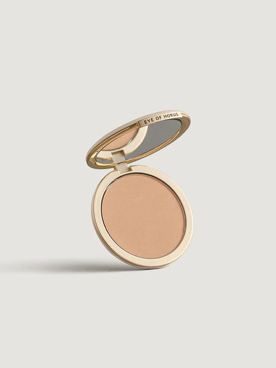 Buy Eye of Horus Pressed Powder in Light/Pink colour at One Fine Secret Clean Beauty.