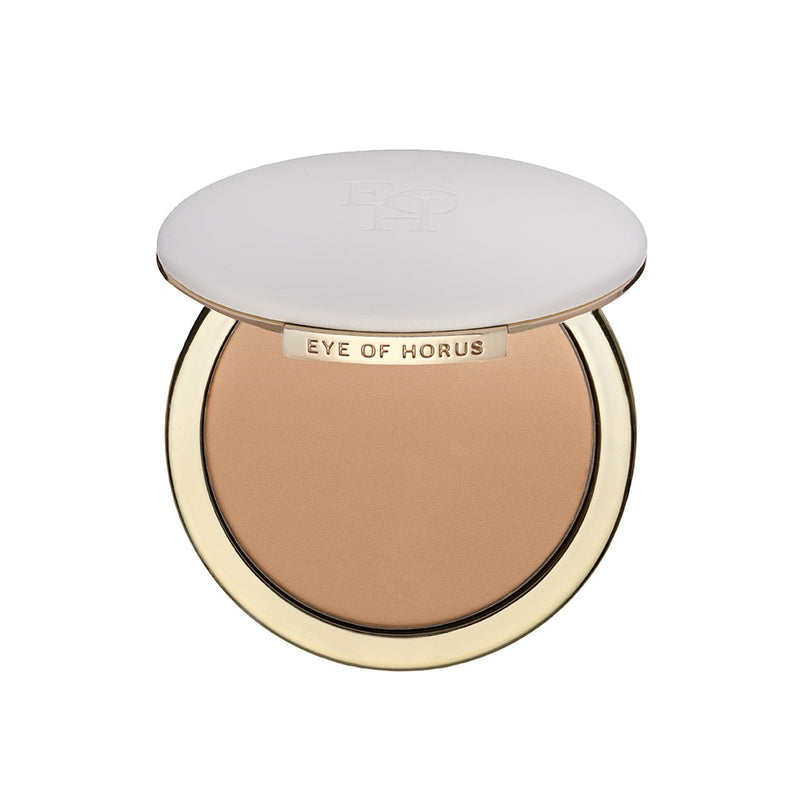 Buy Eye of Horus Pressed Powder in Light/Warm colour at One Fine Secret Clean Beauty.