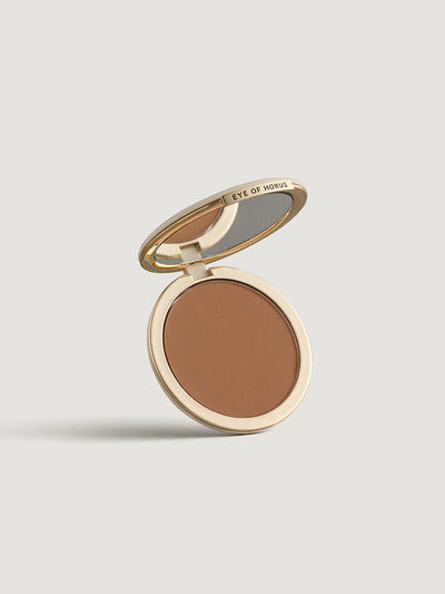 Buy Eye of Horus Pressed Powder in Tan/Neutral colour at One Fine Secret Clean Beauty.
