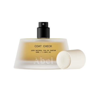Buy Abel 100% Natural Eau de Parfum - Coat Check 50ml at One Fine Secret Clean Beauty Australia.