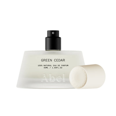 Buy Abel 100% Natural Eau de Parfum - Green Cedar 50ml at One Fine Secret Clean Beauty Australia.