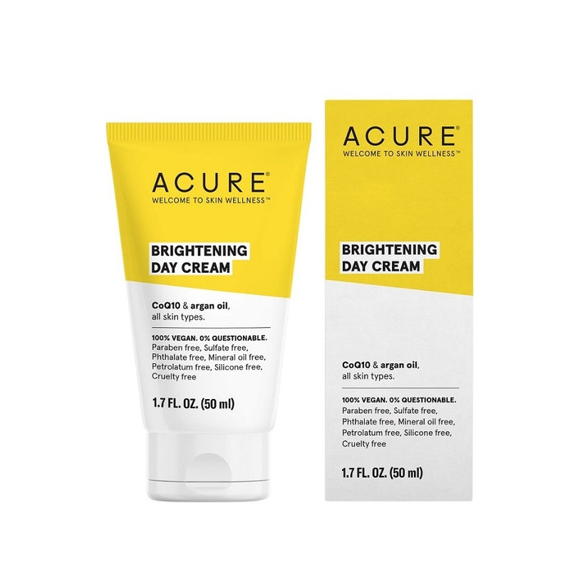 Buy Acure Brightening Day Cream 50ml at One Fine Secret. Natural & Organic Skincare Store in Melbourne, Australia.