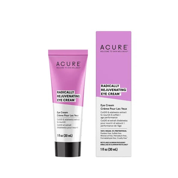 Buy Acure Radically Rejuvenating Eye Cream 30ml at One Fine Secret.