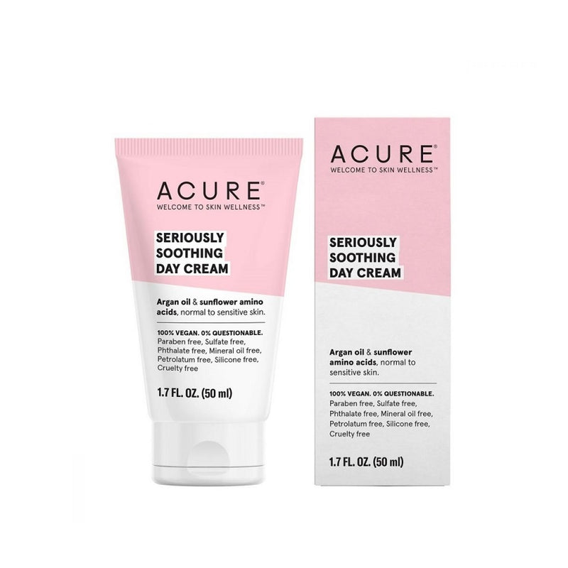 Buy Acure Seriously Soothing Day Cream at One Fine Secret. Natural & Organic Skincare store in Melbourne, Australia.