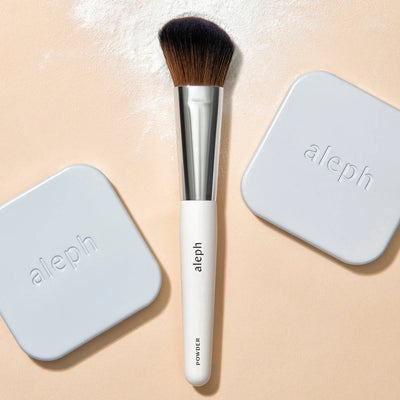 Buy Aleph Beauty Powder Brush at One Fine Secret. Natural & Organic Makeup Store.