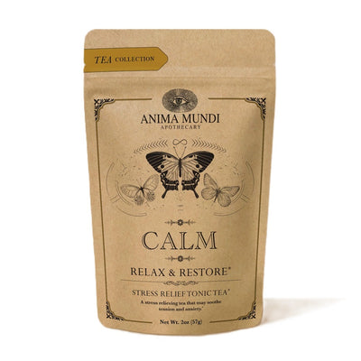Anima Mundi Herbal Tea. Buy Anima Mundi Calm Relax & Restore Tea at One Fine Secret. Official Australian Stockist. Clean Beauty Melbourne.