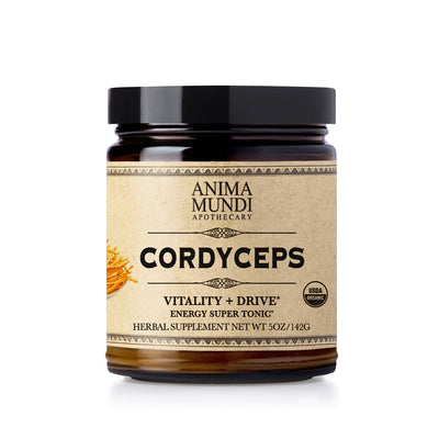 Anima Mundi Apothecary Herbal Supplement. Buy Anima Mundi Cordyceps Vitality + Drive Powder at One Fine Secret. Official Australian Stockist. Clean Beauty Melbourne.