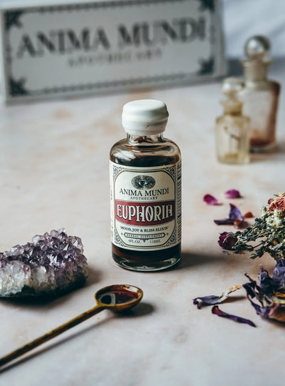 Buy Anima Mundi Euphoria Mood, Joy & Bliss Elixir 118ml at One Fine Secret Australia.