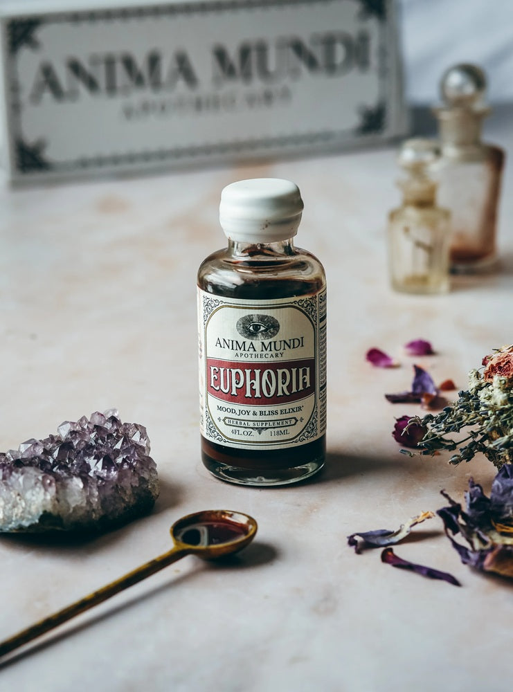 Buy Anima Mundi Euphoria Mood, Joy & Bliss Elixir 118ml at One Fine Secret Australia.