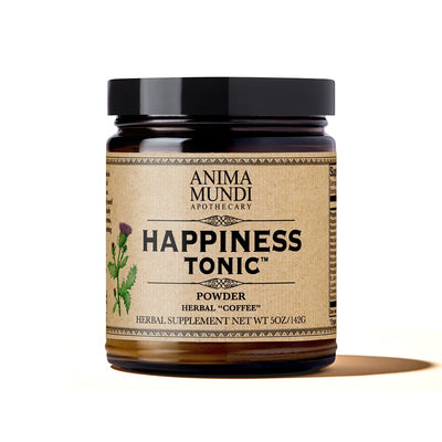 Buy Anima Mundi Happiness Tonic Powder Herbal "Coffee" 142g at One Fine Secret Australia.
