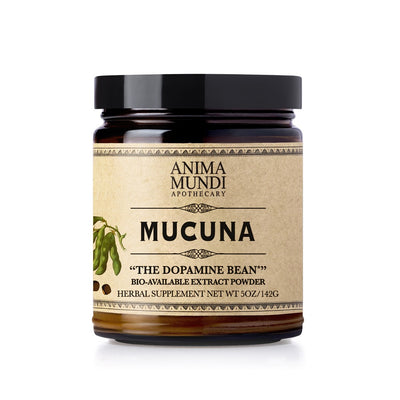 Anima Mundi Apothecary Herbal Supplement. Buy Anima Mundi Mucuna "The Dopamine Bean" Powder at One Fine Secret. Official Australian Stockist. Clean Beauty Melbourne.