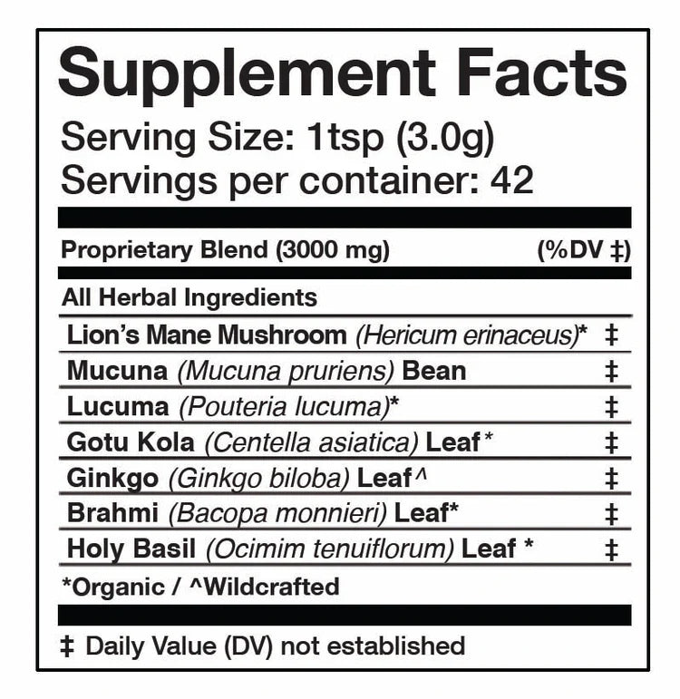 Anima Mundi Herbal Supplement. Buy Anima Mundi The Mind Adaptogenic Brain Tonic Powder at One Fine Secret. Official Australian Stockist. Clean Beauty Melbourne.