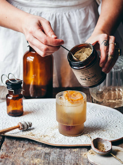 Anima Mundi Herbal Supplement. Buy Anima Mundi The Mind Adaptogenic Brain Tonic Powder at One Fine Secret. Official Australian Stockist. Clean Beauty Melbourne.