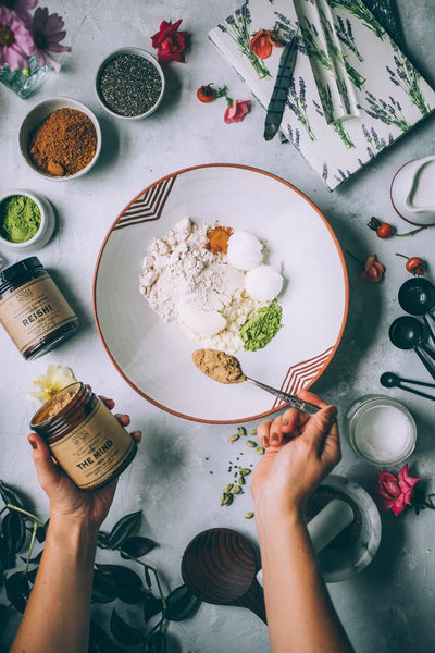 Anima Mundi Herbal Supplement. Buy Anima Mundi The Mind Adaptogenic Brain Tonic Powder at One Fine Secret. Official Australian Stockist. Clean Beauty Melbourne.
