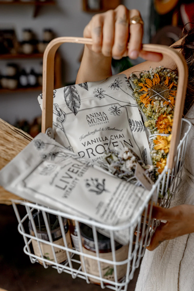 Buy Anima Mundi Vanilla Chai Protein Superfood Powder 567g at One Fine Secret Clean Beauty.