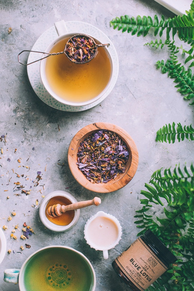 Buy Anima Mundi Woven Brass Small Tea Strainer at One Fine Secret Clean Beauty.