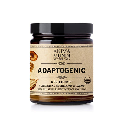 Buy Anima Mundi	Adaptogenic Resilience 7 Medicinal Mushrooms + Cacao Powder 113g at One Fine Secret. Official Australian Stockist. Melbourne's Most Loved Clean Beauty Store.