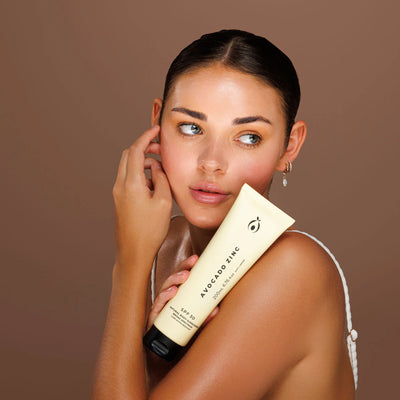 Buy Avocado Zinc SPF 30 Natural Body Sunscreen 200ml at One Fine Secret Clean Beauty.