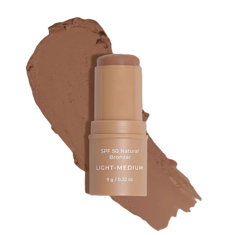 Buy Avocado Zinc SPF 50 Natural Bronzer in Light Medium colour at One Fine Secret.