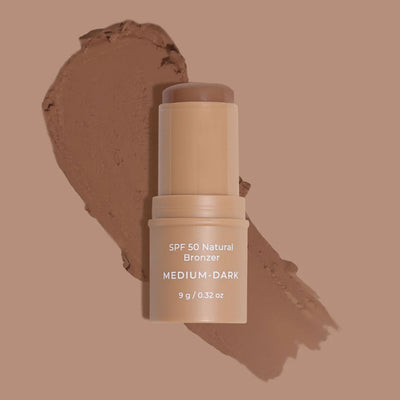 Buy Avocado Zinc SPF 50 Natural Bronzer in Medium Dark colour at One Fine Secret.