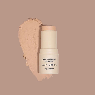 Buy Avocado Zinc SPF 50 Natural Concealer in Light-Medium colour at One Fine Secret Clean Beauty.