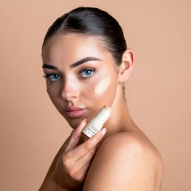 Buy Avocado Zinc SPF 50 Natural Concealer in Light-Medium colour at One Fine Secret Clean Beauty.