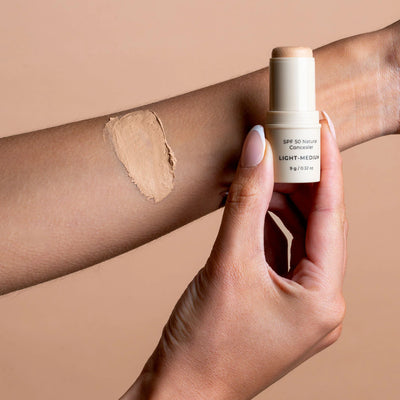 Buy Avocado Zinc SPF 50 Natural Concealer in Light-Medium colour at One Fine Secret Clean Beauty.