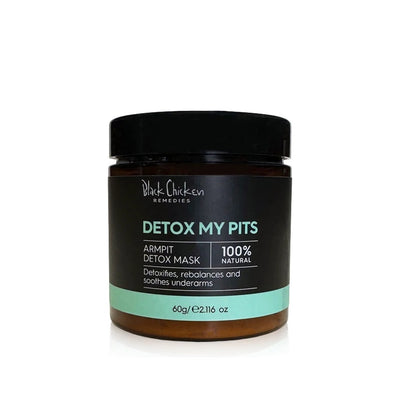 Buy Black Chicken Remedies Detox My Pits Armpit Detox Mask 60g at One Fine Secret. Natural & Organic Skincare Clean Beauty Store in Melbourne, Australia.