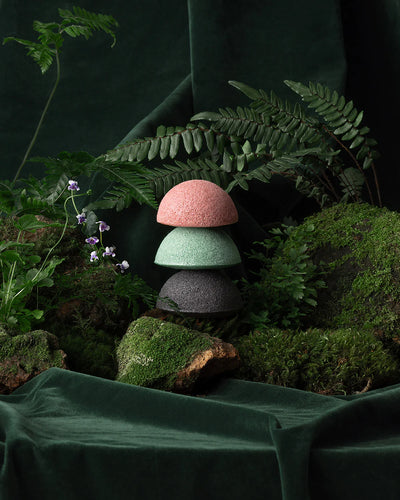 Buy Inbluem Konjac Sponge Biodegradable at One Fine Secret. Official Stockist. Natural & Organic Facial Cleansing Tool. Clean Beauty Store in Melbourne, Australia.